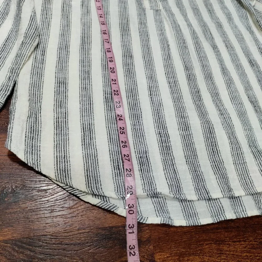 Ripcurl Beach Surf Boho Classic Surf Striped Long Sleeve Shirt Women's Small - Picture 13 of 14
